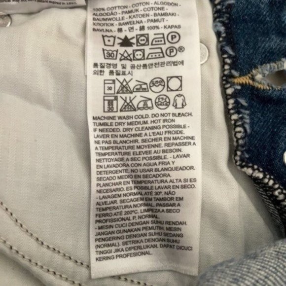 Levi’s Reno Heritage Denim Overalls S - Picture 11 of 12